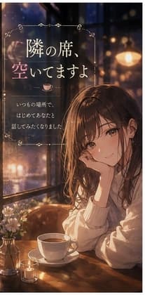 隣の席、空いてますよ