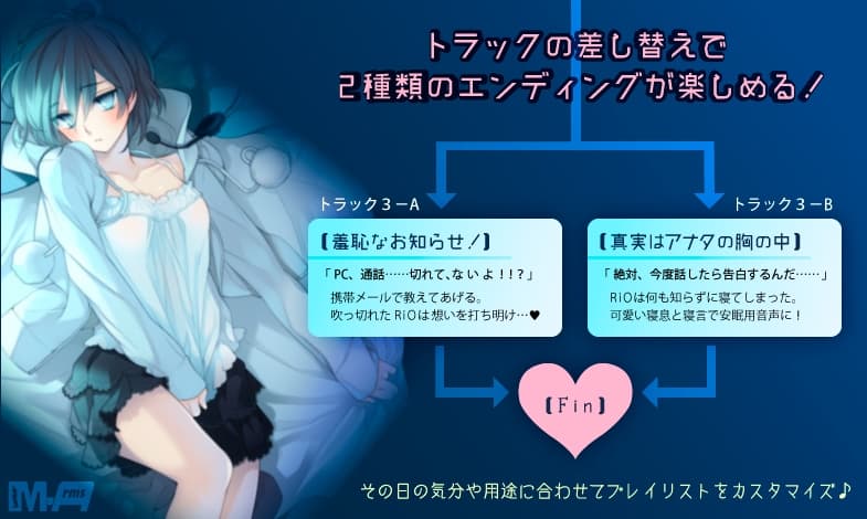 PC通話でこっそり盗聴 @RiO(全年齢版) サンプル画像 1