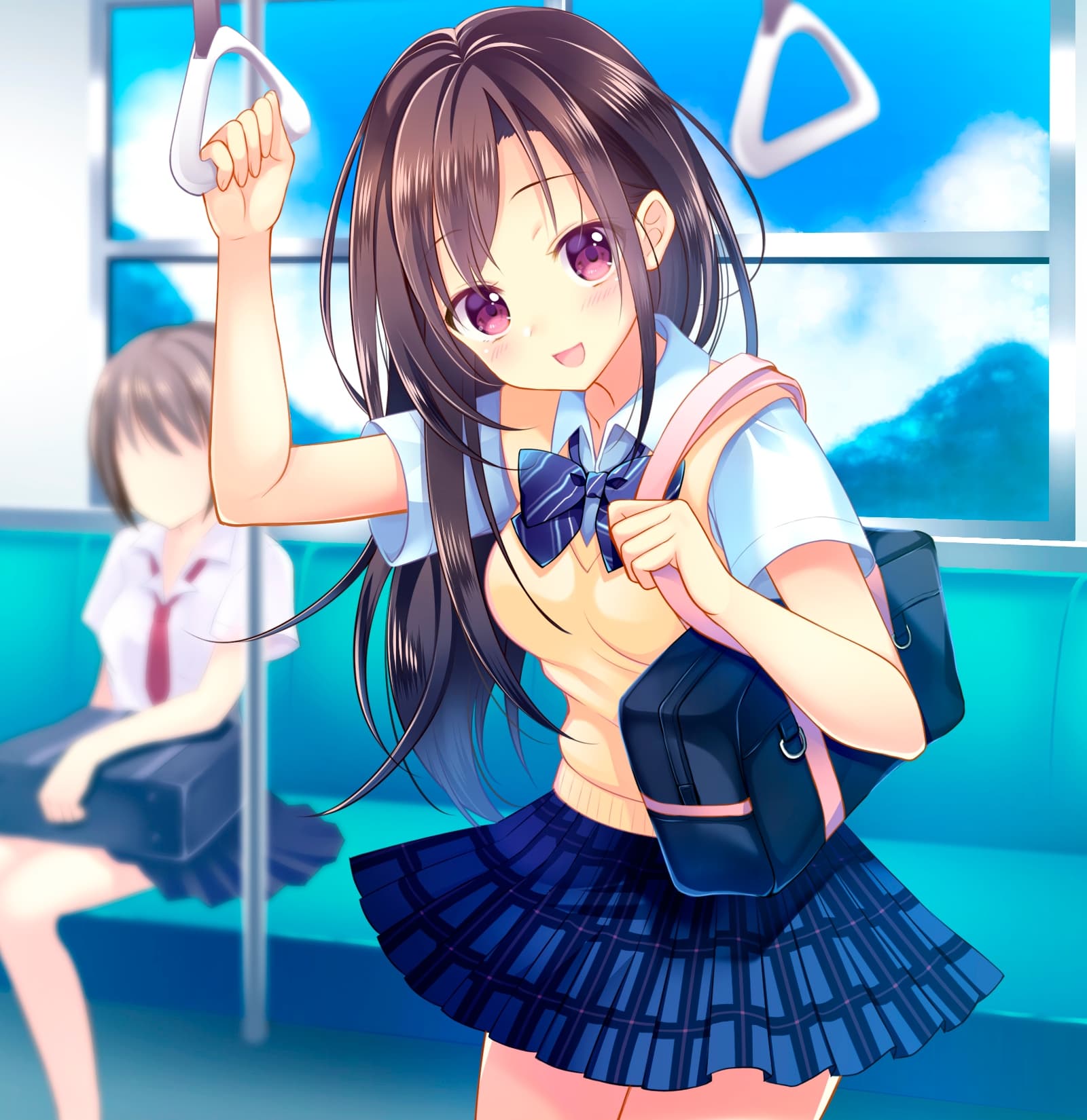 【音声】癒し系女子高生とはにかみ通勤デートchu!【癒し】 サンプル画像 1