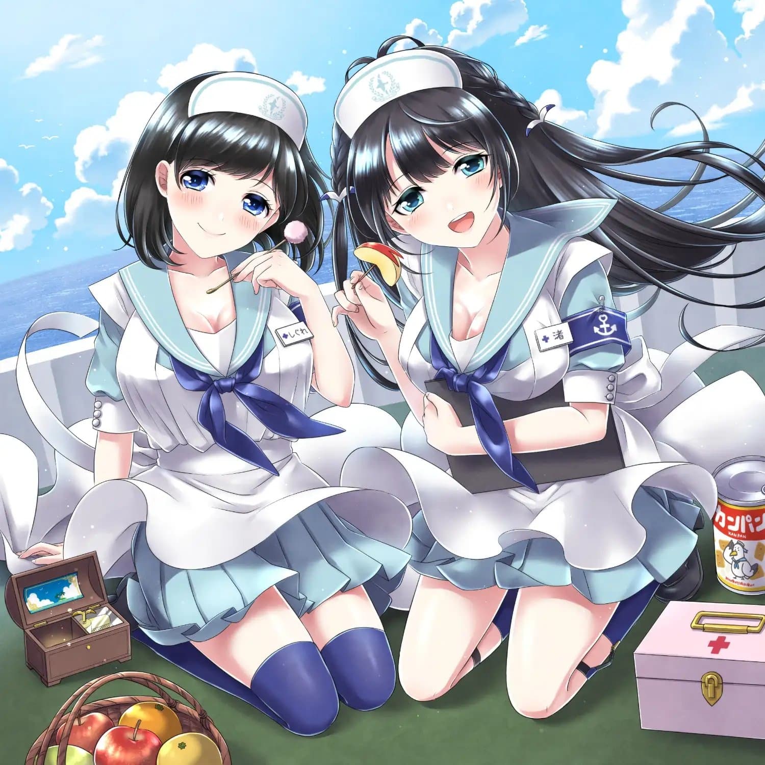 水兵さんに癒されませんか? ～お疲れの提督にオルゴールを～ サンプル画像 1