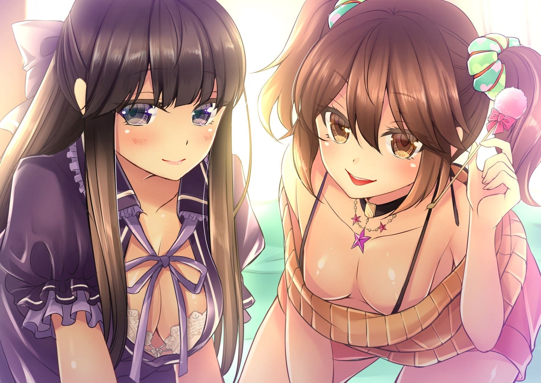 【好き×好き】妹タッグでバブみ揉みくちゃ甘やかし!【バイノーラル】 全年齢版 サンプル画像 1