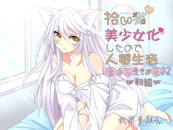 拾い猫が美少女化したので人間生活教えてみた～朝編～