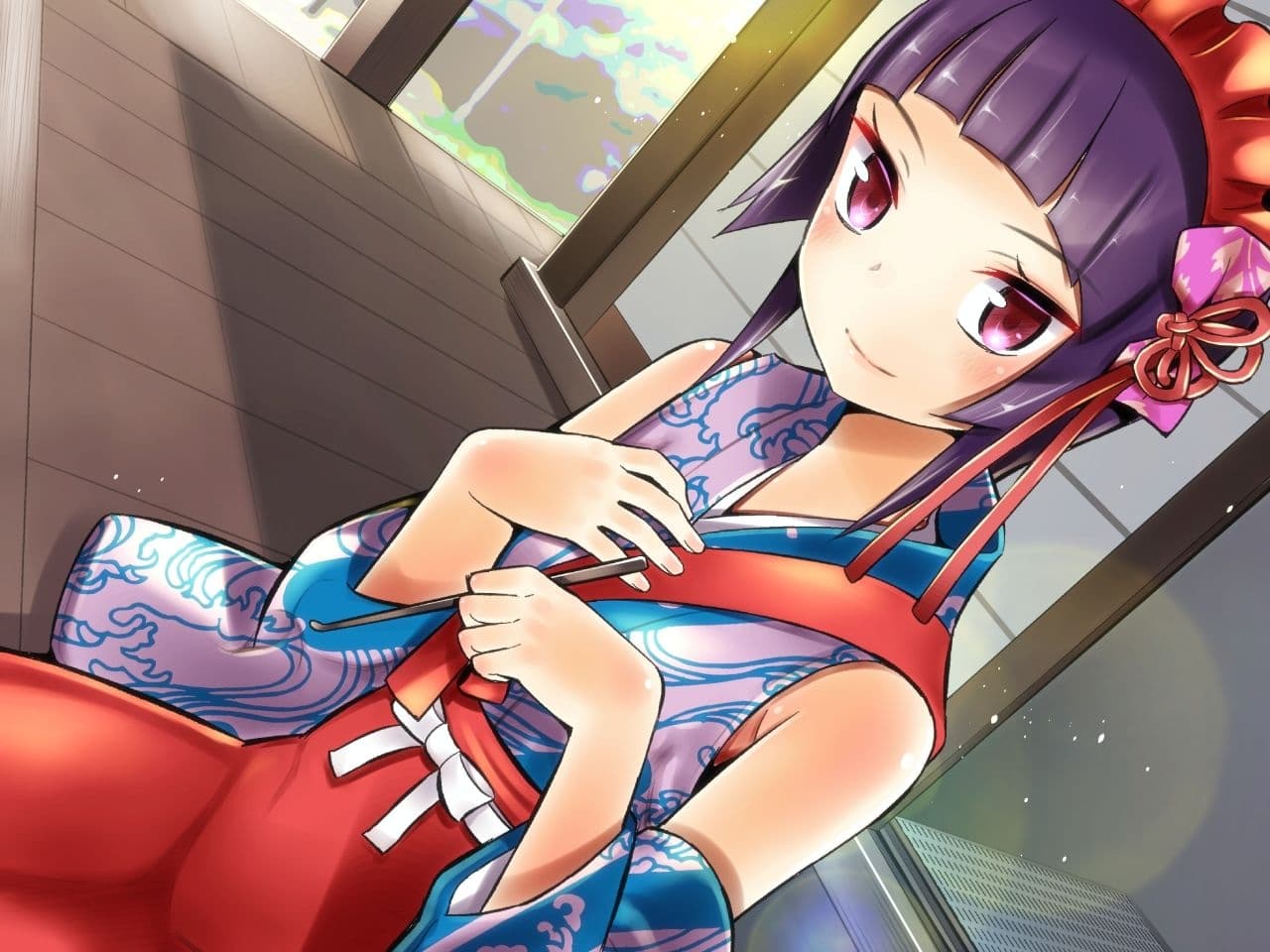 ご奉仕♪メイドり～夢☆まりな 純和風甘やか尖ん照れ(ツンデレ)娘 全年齢版 サンプル画像 1