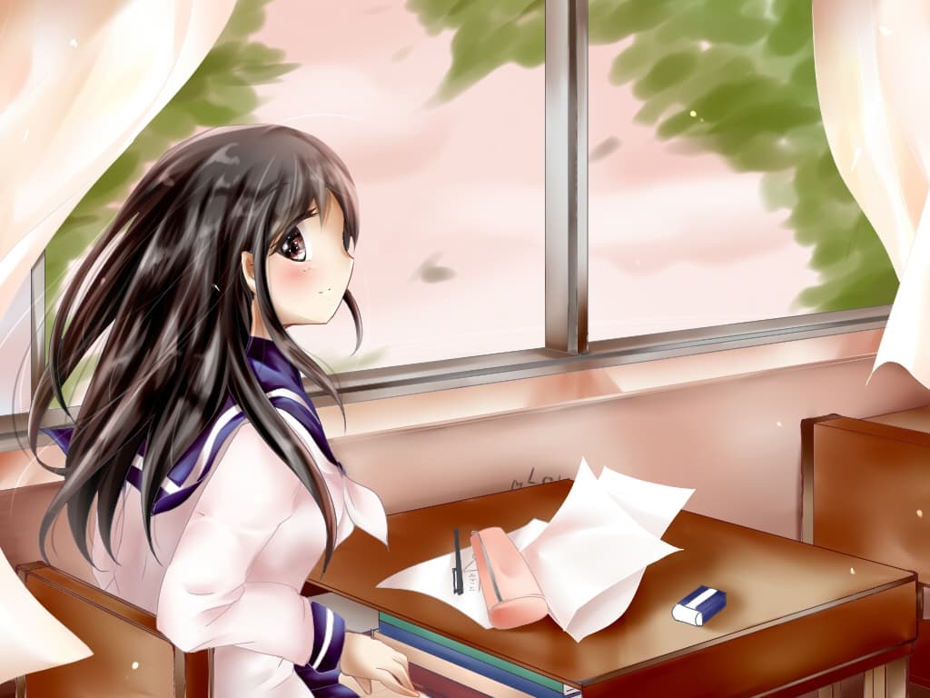 【100円】ゆるふわり～窓際のあの子～*とりとめのないゆるりふわりとした、ただのお喋り* サンプル画像 1