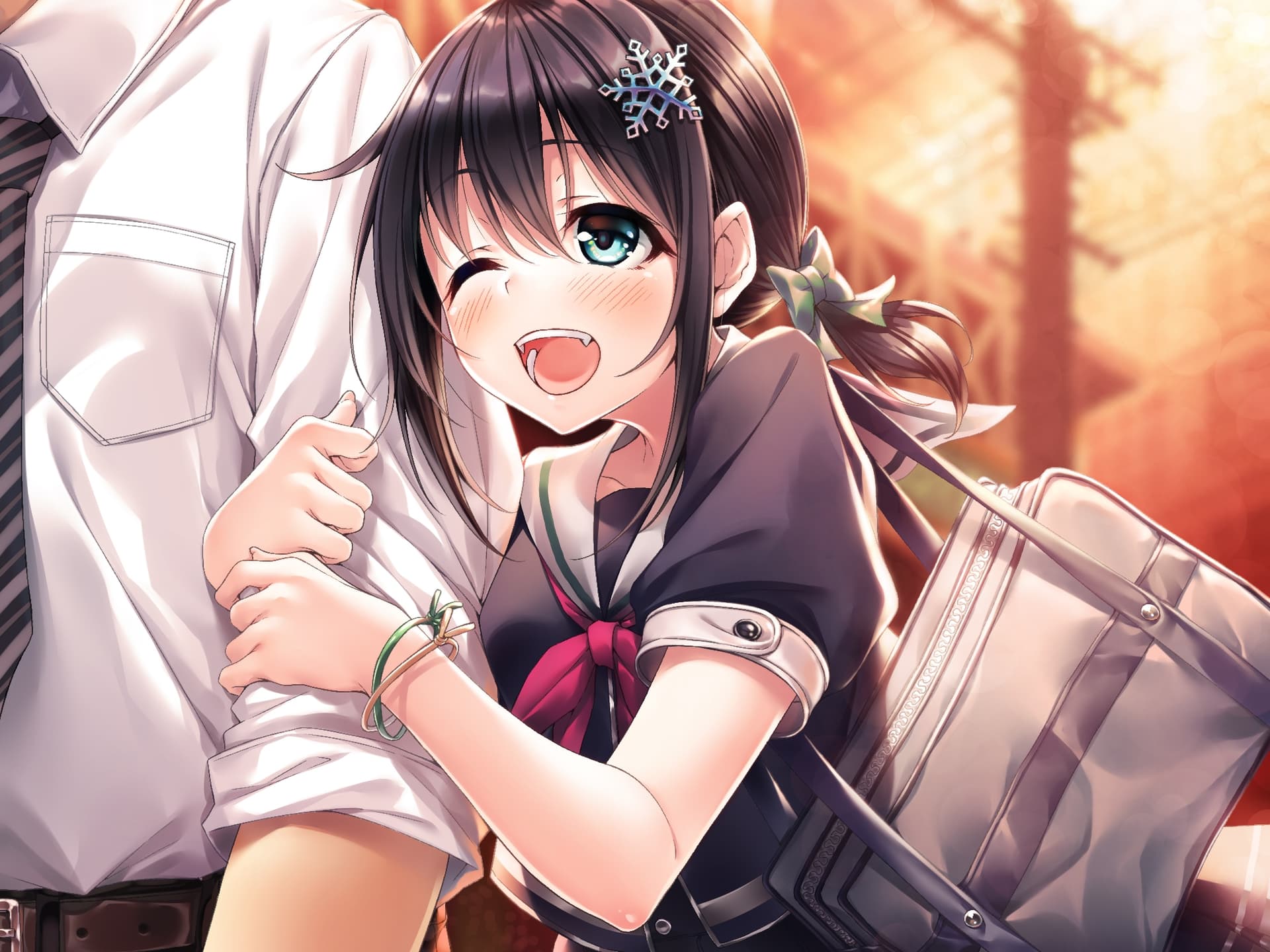 彼女と一緒の帰り道 ～雪原舞結～【ハイレゾ×バイノーラル】 サンプル画像 1