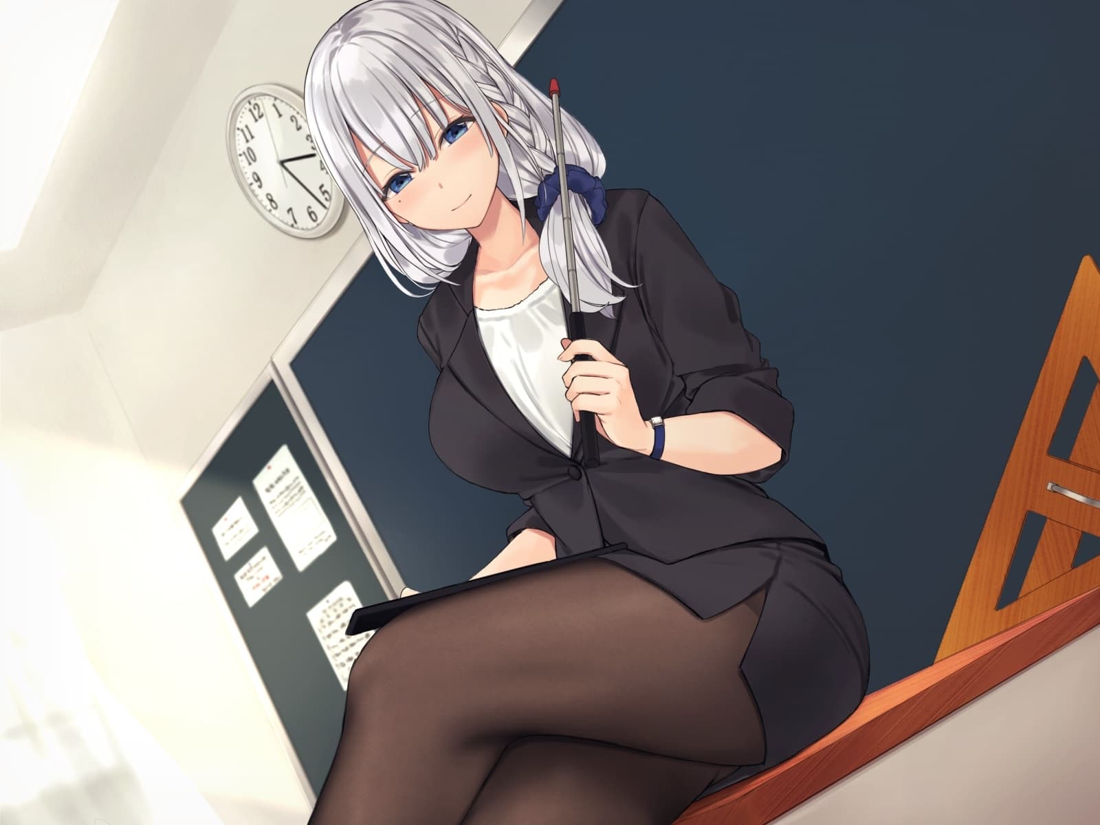 2人っきりの補習授業 サンプル画像 1