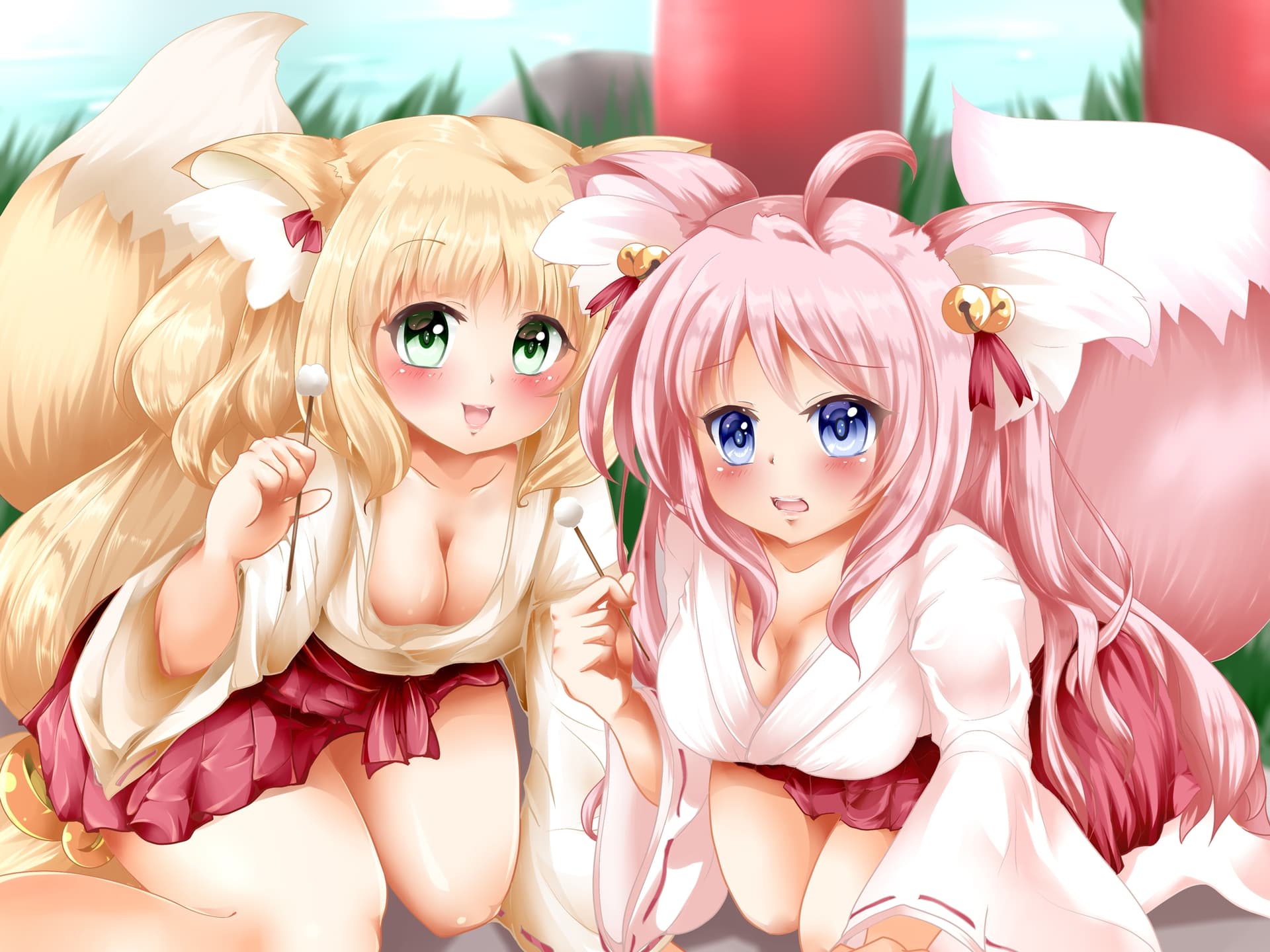 【癒しASMR】【極上耳かき/もふもふ梵天】のじゃ○リお狐様に耳かきされたいっ!【48kHz24bitハイレゾ】 サンプル画像 1