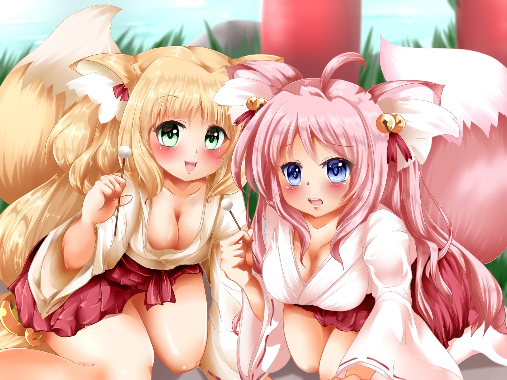 【癒しASMR】【極上耳かき/もふもふ梵天】のじゃ○リお狐様に耳かきされたいっ!【48kHz24bitハイレゾ】 サンプル画像 2