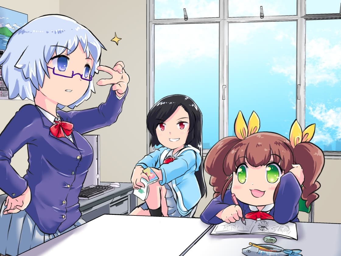 げきぶ ～演劇部かしまし三人娘がただ駄弁るだけのCD～ サンプル画像 1