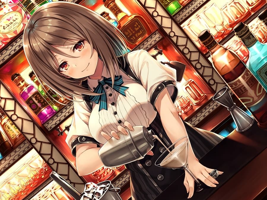 【シェイカー・耳かき】BAR『Envelop』マスター・朱里【CV.櫻川めぐ】 サンプル画像 1