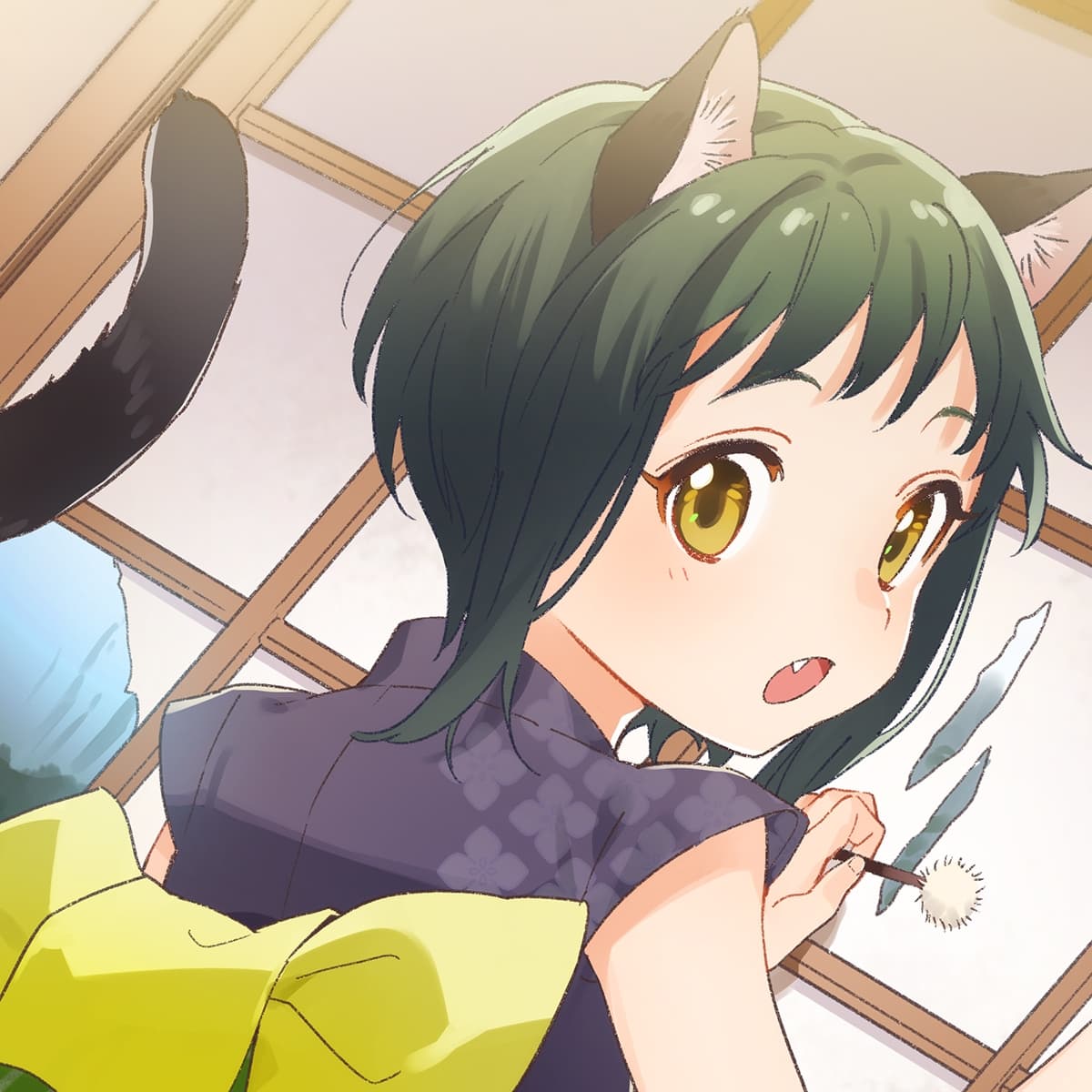 【耳かき・指圧・炭酸泡】ねこぐらし。〜クロ猫少女と優しい時間〜【CV: 逢田梨香子】 サンプル画像 2