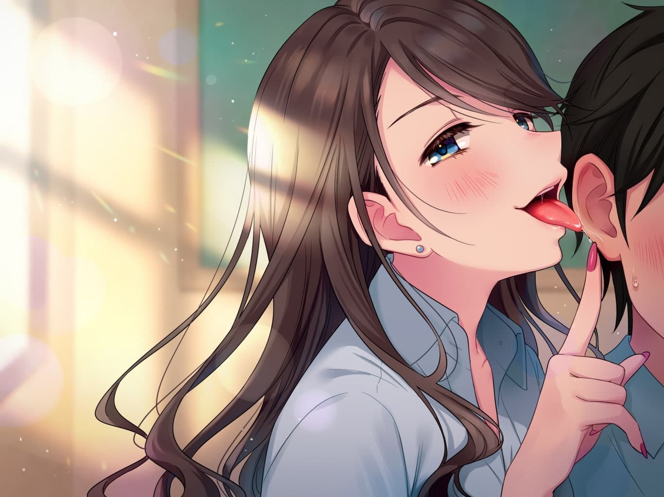 僕は彼女の耳奴○。~いじめっ子JKが僕に夢中になるまで。~ サンプル画像 2