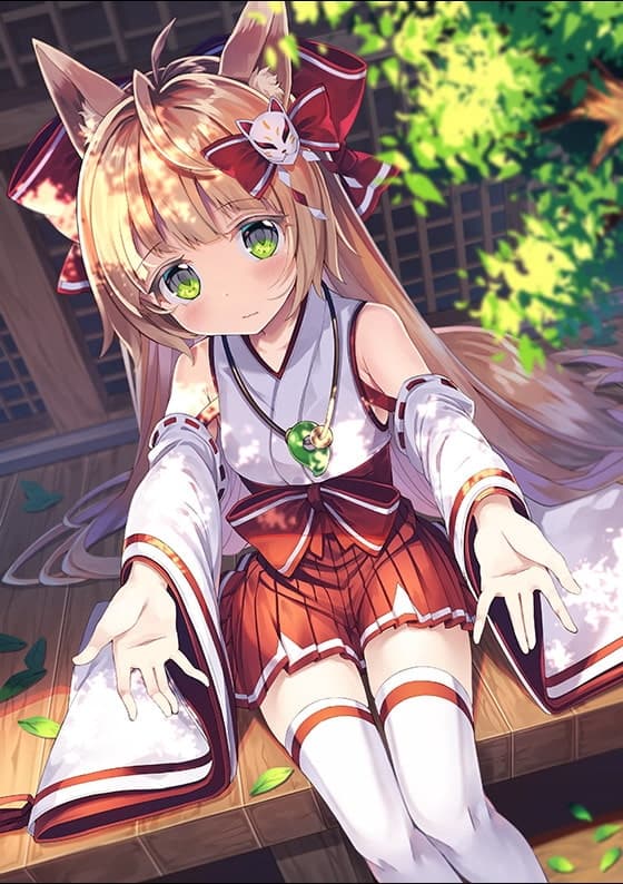 狐娘の妖術あそび～臆病な狐が左右同時に弄びます～ サンプル画像 2