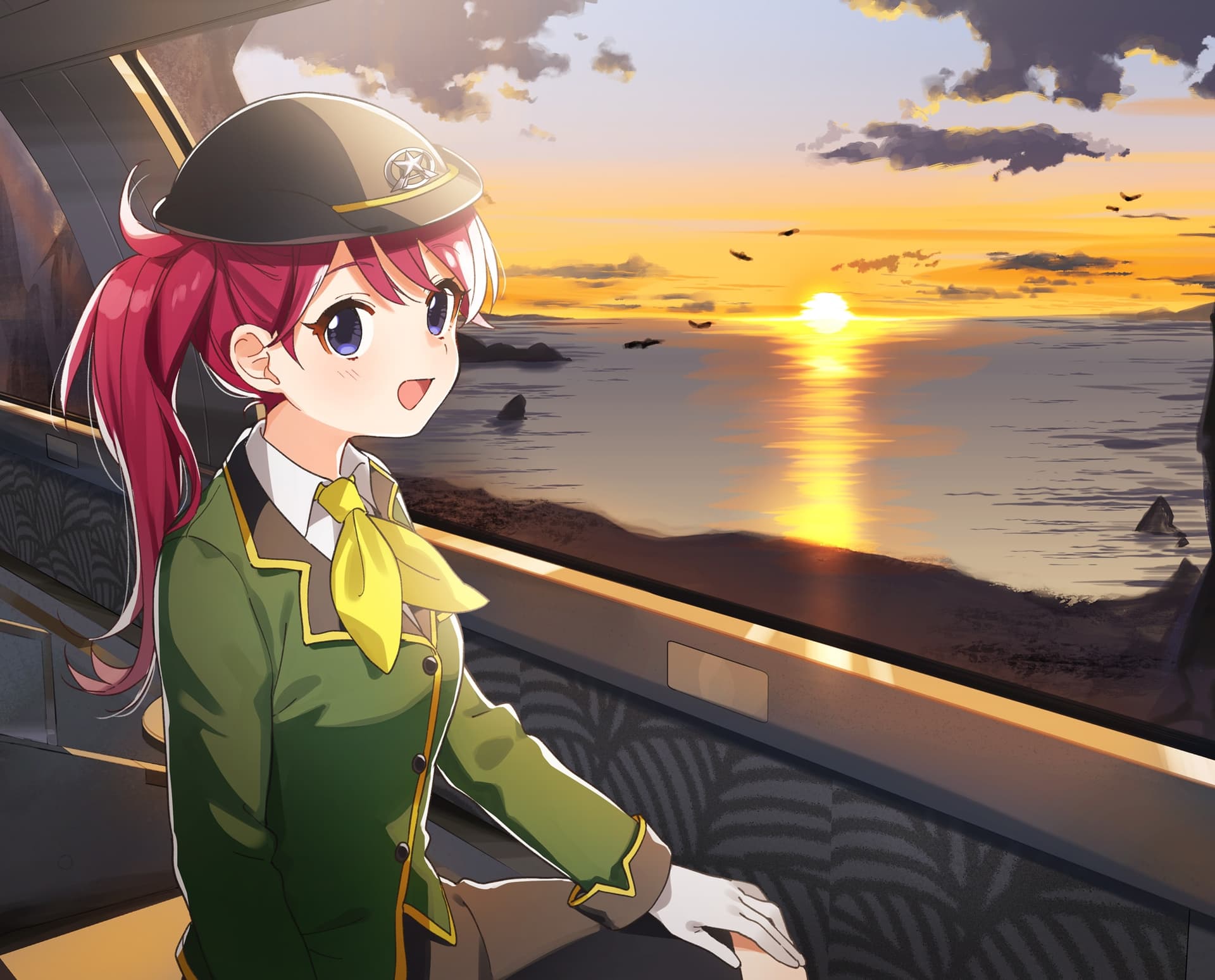 【耳かき・列車音・オイル】いやでんっ! 〜癒やしの寝台列車「サンライズエクスプレス涼海(すずみ)」〜【CV: 富田美憂】 サンプル画像 3