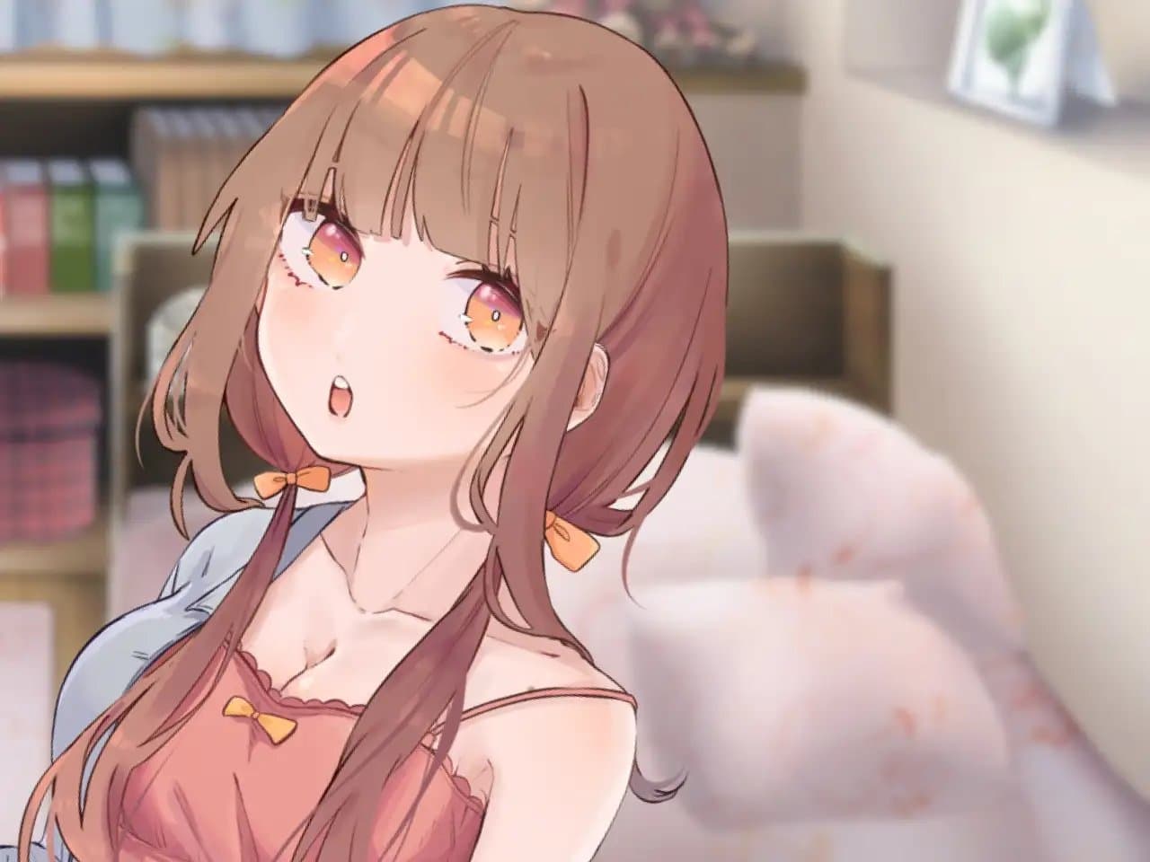 はじめてのお泊り ～癒し系彼女が積極的になる～ サンプル画像 1