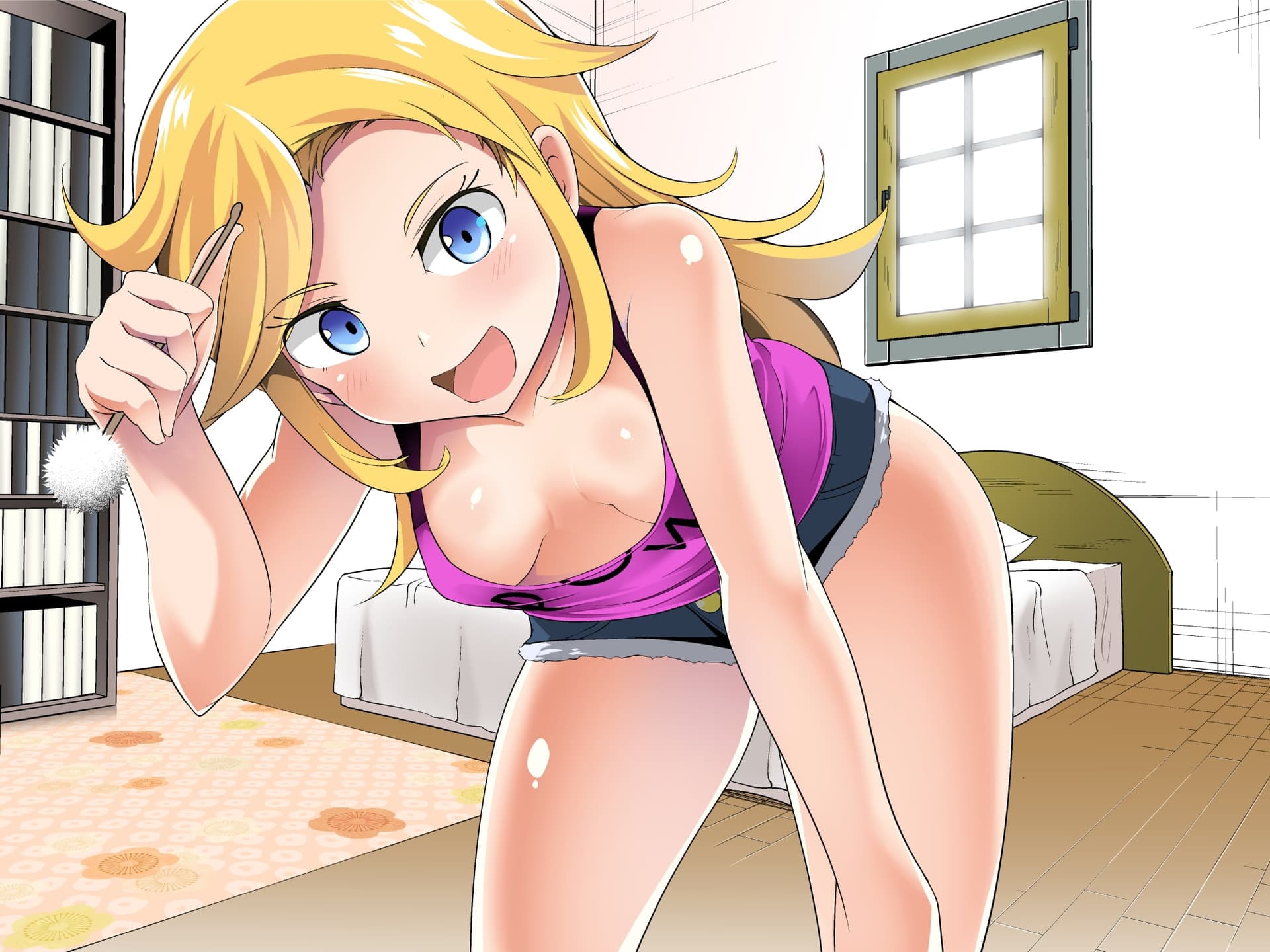 妹の友達の留学メ○ガキのスキンシップ耳ほじりで俺は敗ける。 サンプル画像 1