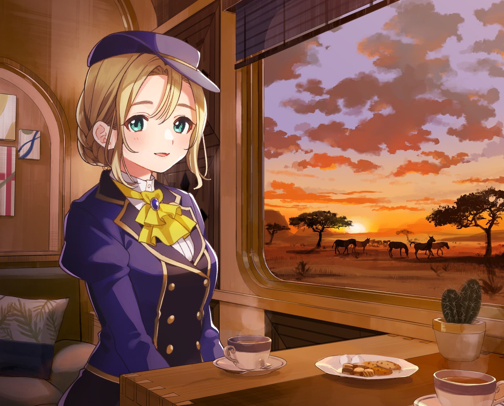 【耳吹き・列車音・耳かき】いやでんっ!2 〜癒やしの寝台列車「ブルートレイル」〜【CV: 種﨑敦美】 サンプル画像 3