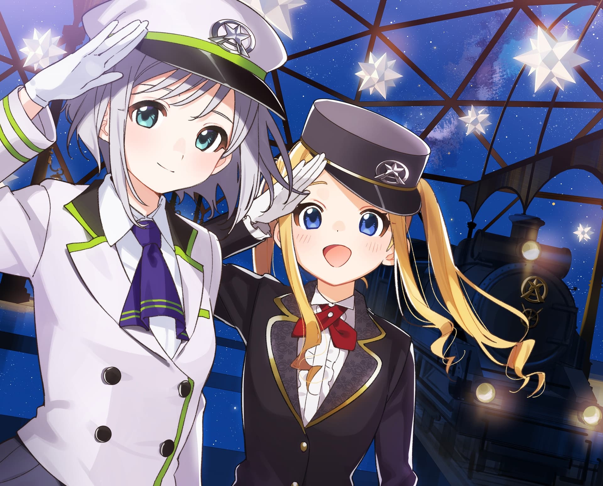 【耳吹き・列車音・薪パチ】いやでんっ! 〜癒やしの特別寝台列車「バレンタイン急行」〜【CV: M・A・O、日高里菜】 サンプル画像 3