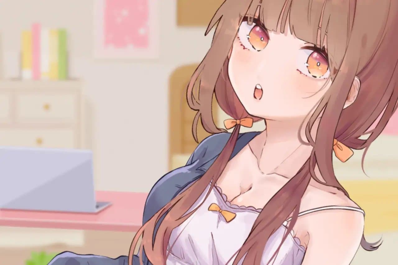 ご褒美あげるからがんばろ?～オンライン彼女と一緒に作業する～ サンプル画像 3