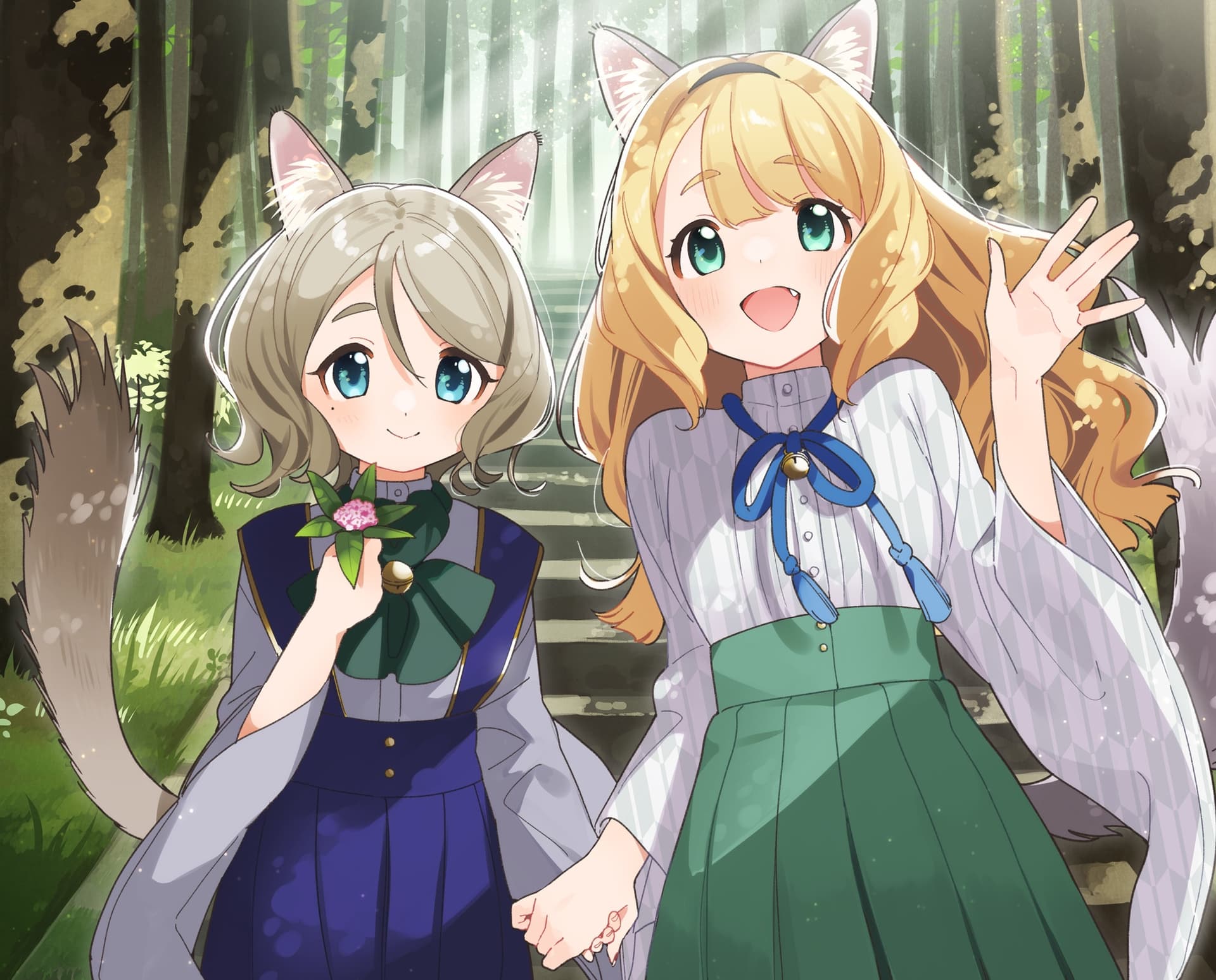 【耳かき・吐息】ねこぐらし。3〜チンチラ猫娘とペルシャ猫少女のおもてなし〜【CV: 伊藤かな恵、津田美波】 サンプル画像 3