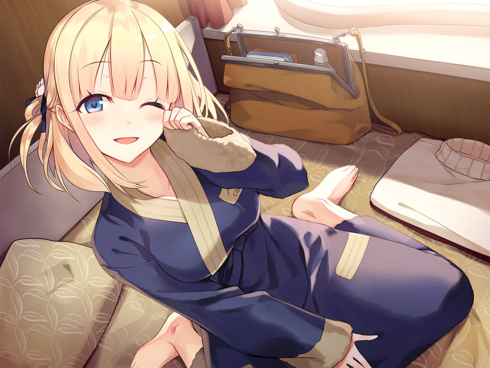 【10時間】かさなるASMR～豪華寝台客車でマッサージ&リラクゼーション。ベビーパウダーに癒やされた後は、螺旋とヘラのゴム耳かきで～【プレミアムフォーリー】 サンプル画像 1