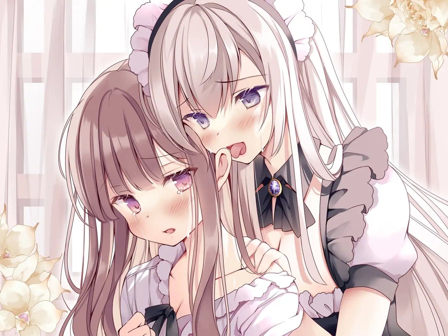 イチャあま耳舐めボイス ひきこもり姫と錬金人形【R-15百合/2時間30分】 サンプル画像 2