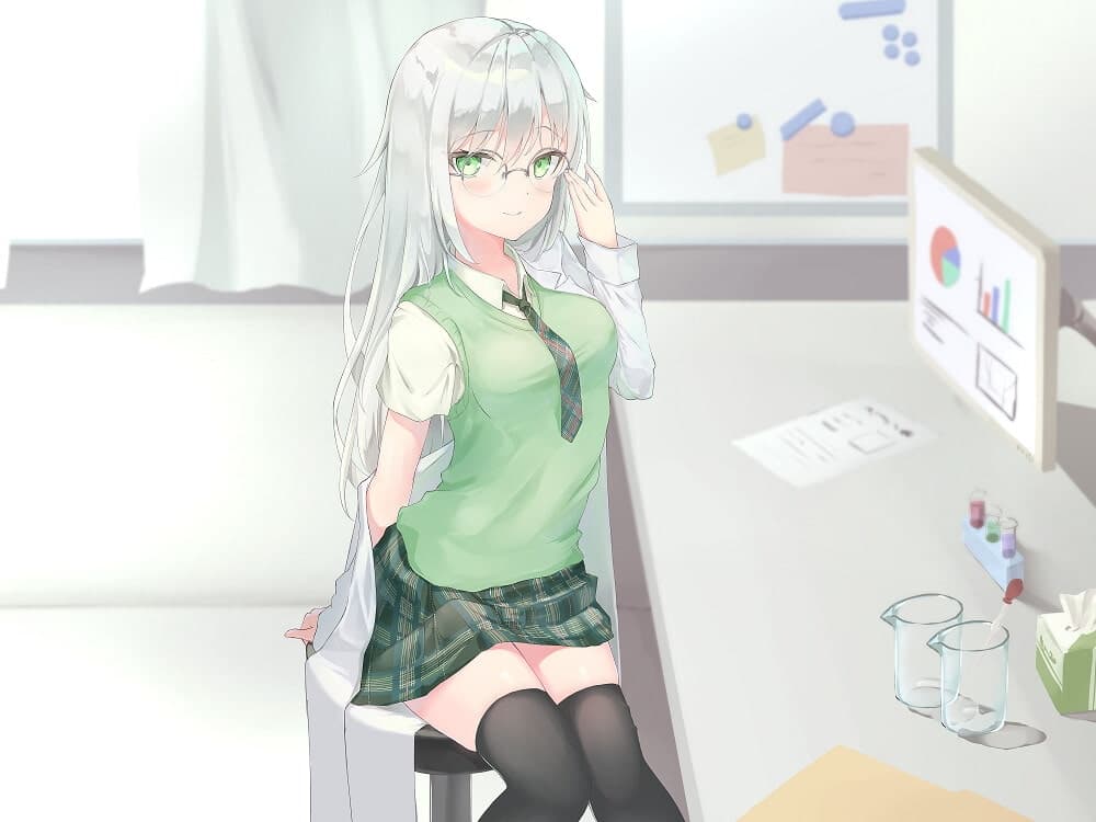 ドキドキ耐久!?敬語彼女の攻め攻め実験 サンプル画像 1