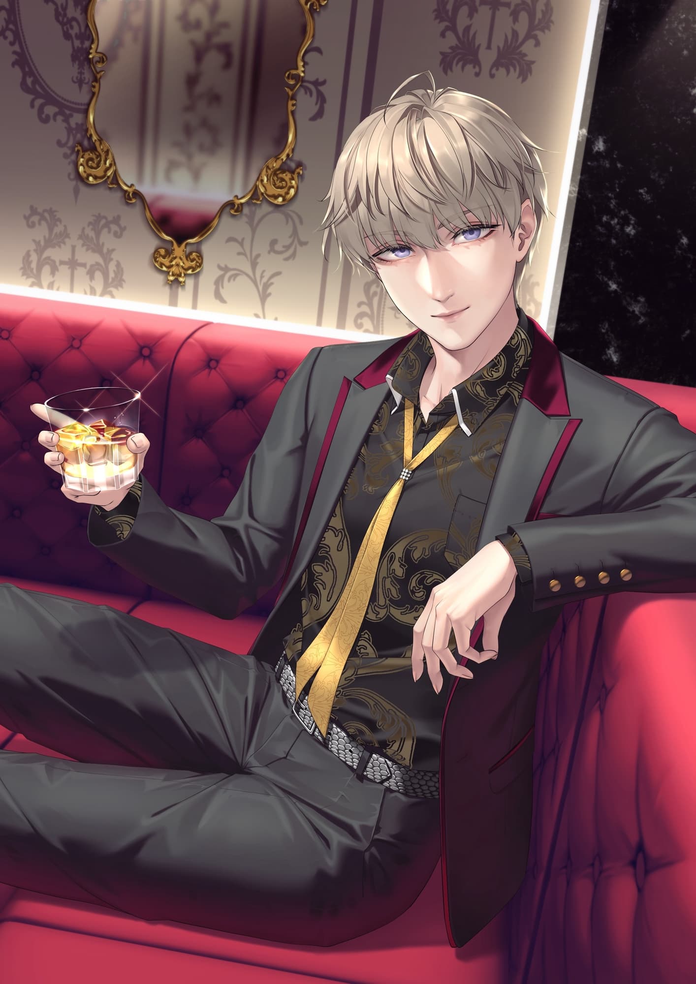 疑似体験ホスト CLUB EDEN 一条ヒカル～ナンバー編～ 【バイノーラル/ASMR】 サンプル画像 3