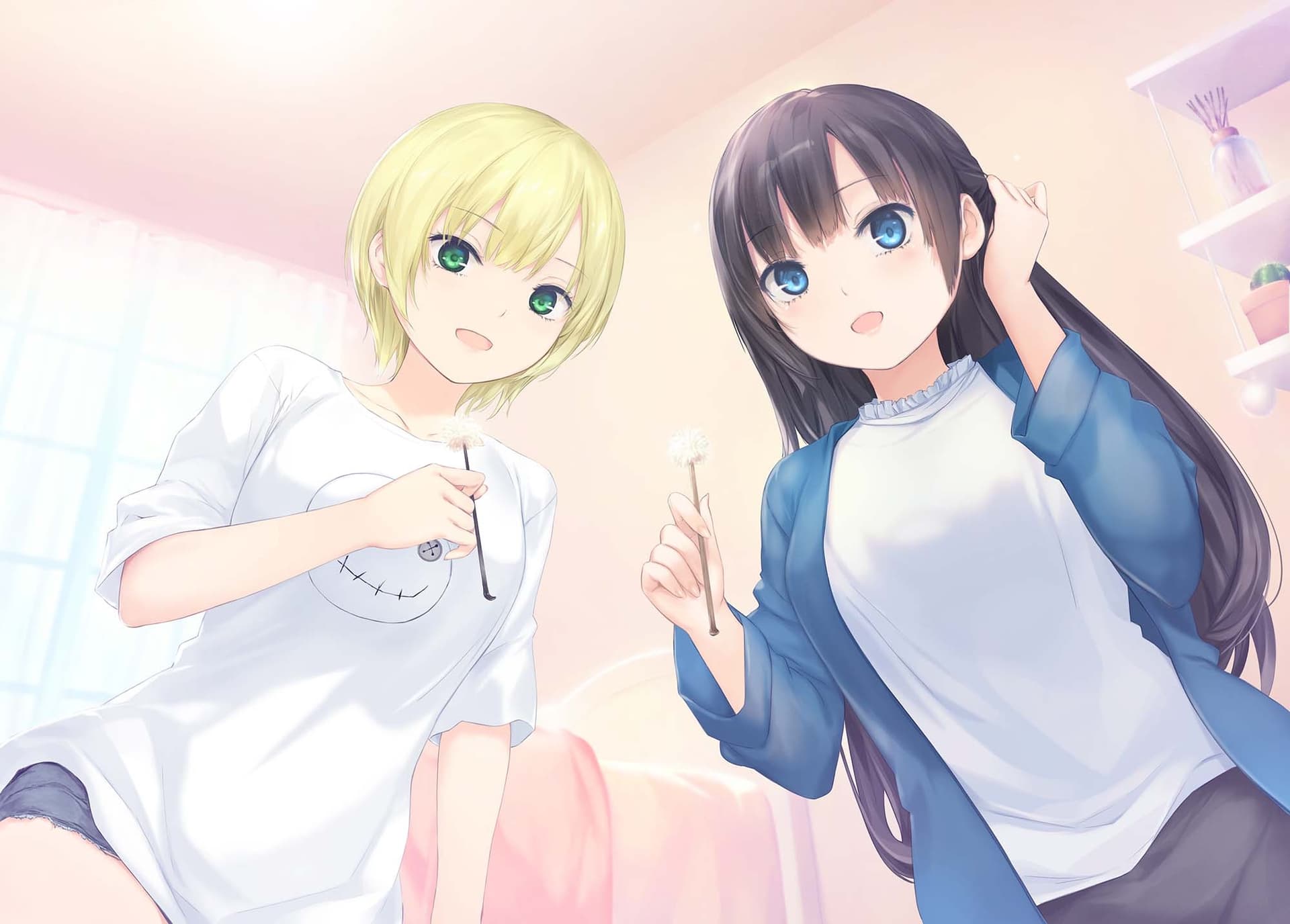 【美少女2人に甘やかされる“わんちゃん”体験ASMR】お隣のわんちゃん！お世話します！ サンプル画像 1