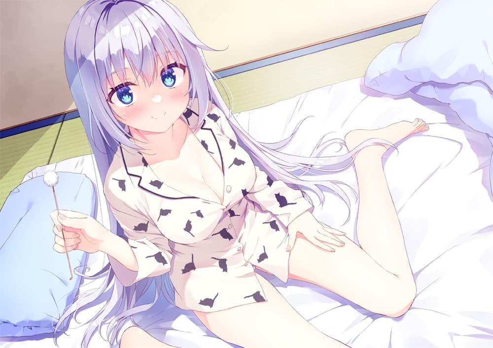 【耳かき/添い寝/吐息】娘のままじゃ、お嫁さんになれない! 朝から夜までいっぱいお世話して上から下までたっぷり癒してあげるね♪ 星咲藍良【CV:日岡なつみ】 サンプル画像 1