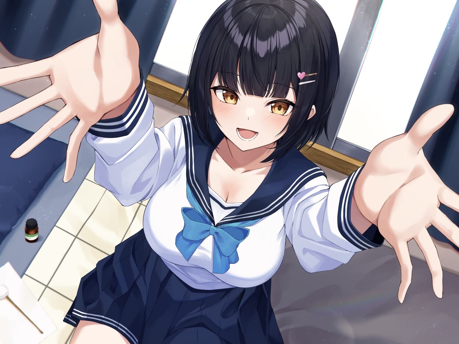 【バブみぐらし】世話焼きJKがママになって褒めてくれる甘やかし癒され音声～年下幼馴染み編～【CV.陽向葵ゅか】 サンプル画像 1