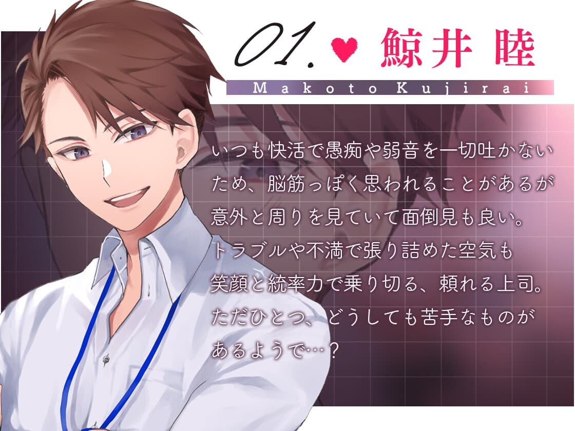 密室・密着で恋は生まれる? Case1.鯨井睦の場合 サンプル画像 1