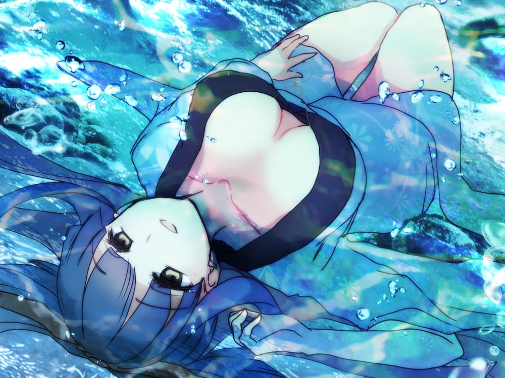 菊池川の少女と待ち人【約6時間 / 水音安眠ASMR / フィールドレコーディング / 浅見ゆい様】 サンプル画像 2