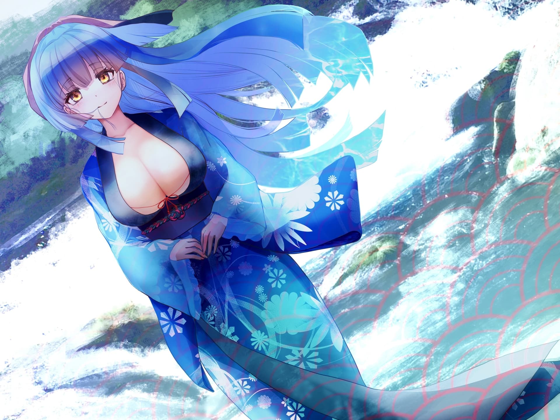 菊池川の少女と待ち人【約6時間 / 水音安眠ASMR / フィールドレコーディング / 浅見ゆい様】 サンプル画像 4