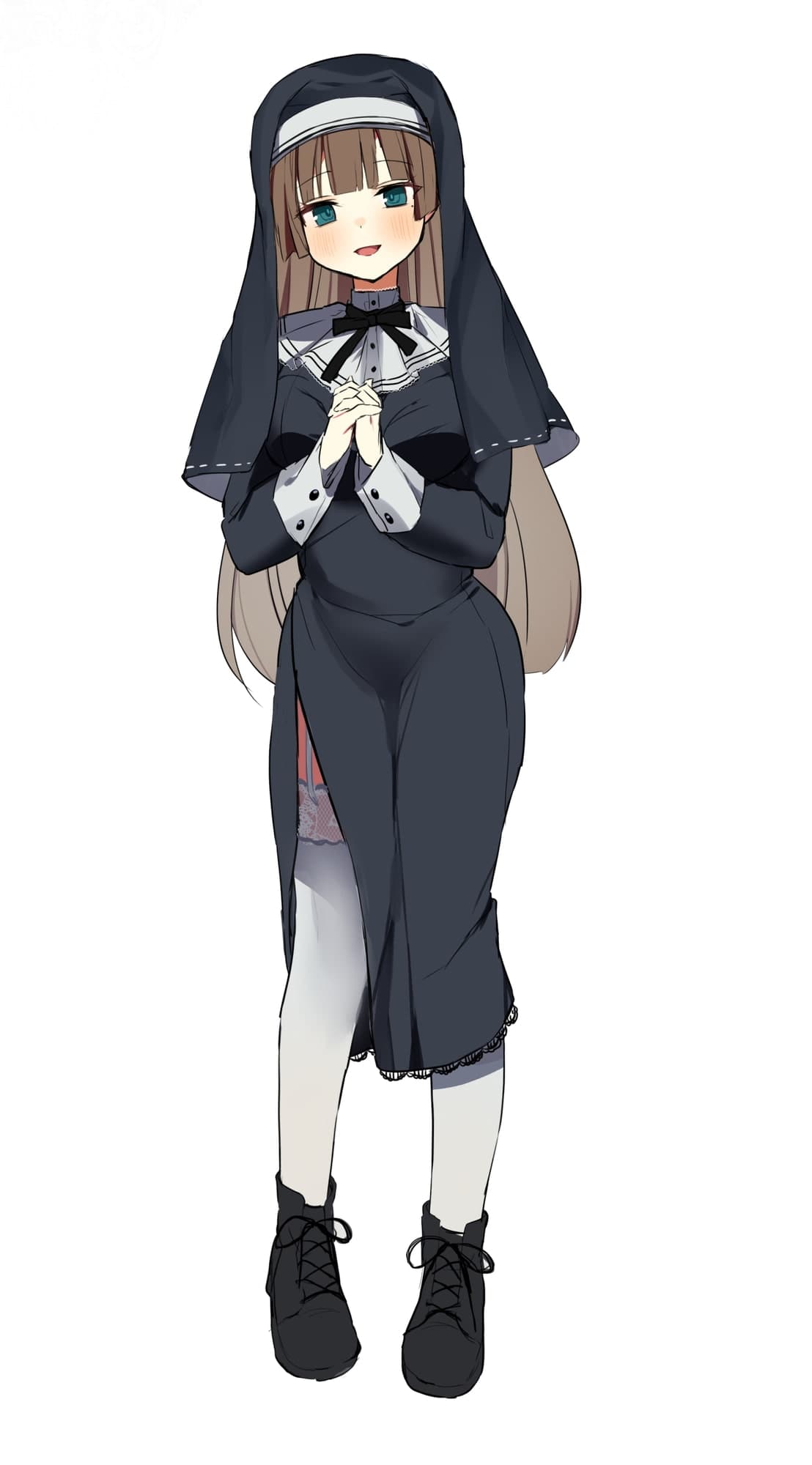 『真夜中だけが僕たちの救い ～ちょっとわるいシスター、真理愛～』【CV.原奈津子】 サンプル画像 1