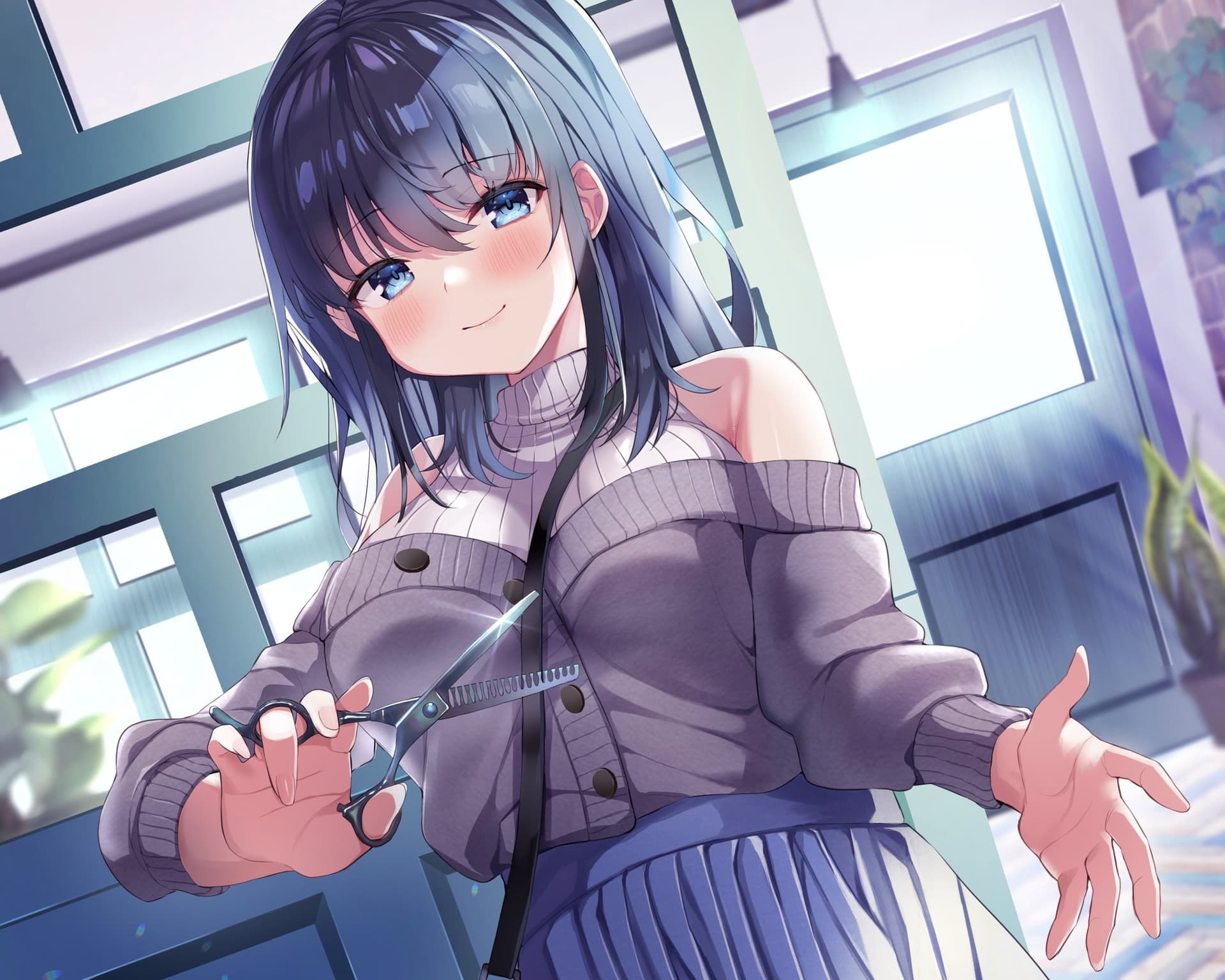 お客さんとの距離感が近すぎる美容院ASMR【CV.南條愛乃】 サンプル画像 1