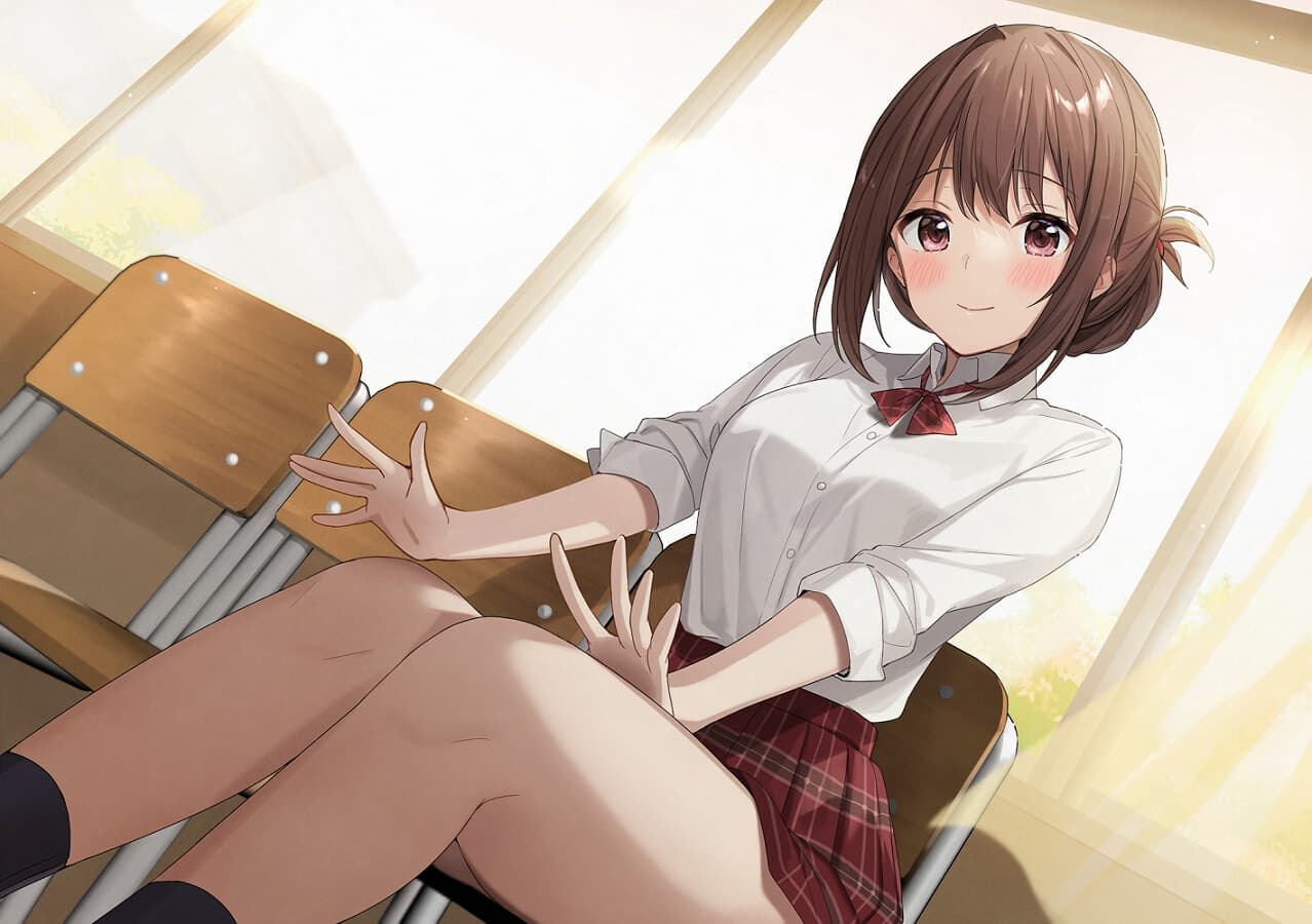 【膝枕/耳かき/マッサージ】茶目っ気クラスメイトとイケナイ放課後課外活動【CV.久保田未夢】 サンプル画像 1