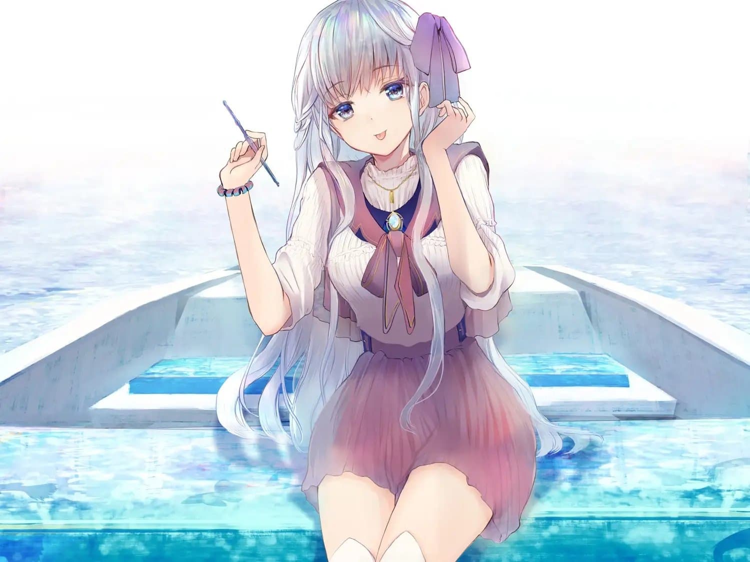 耳かき&耳舐めで何もかも忘れさせてくれる彼女 【CV:みやぢさん】 サンプル画像 3