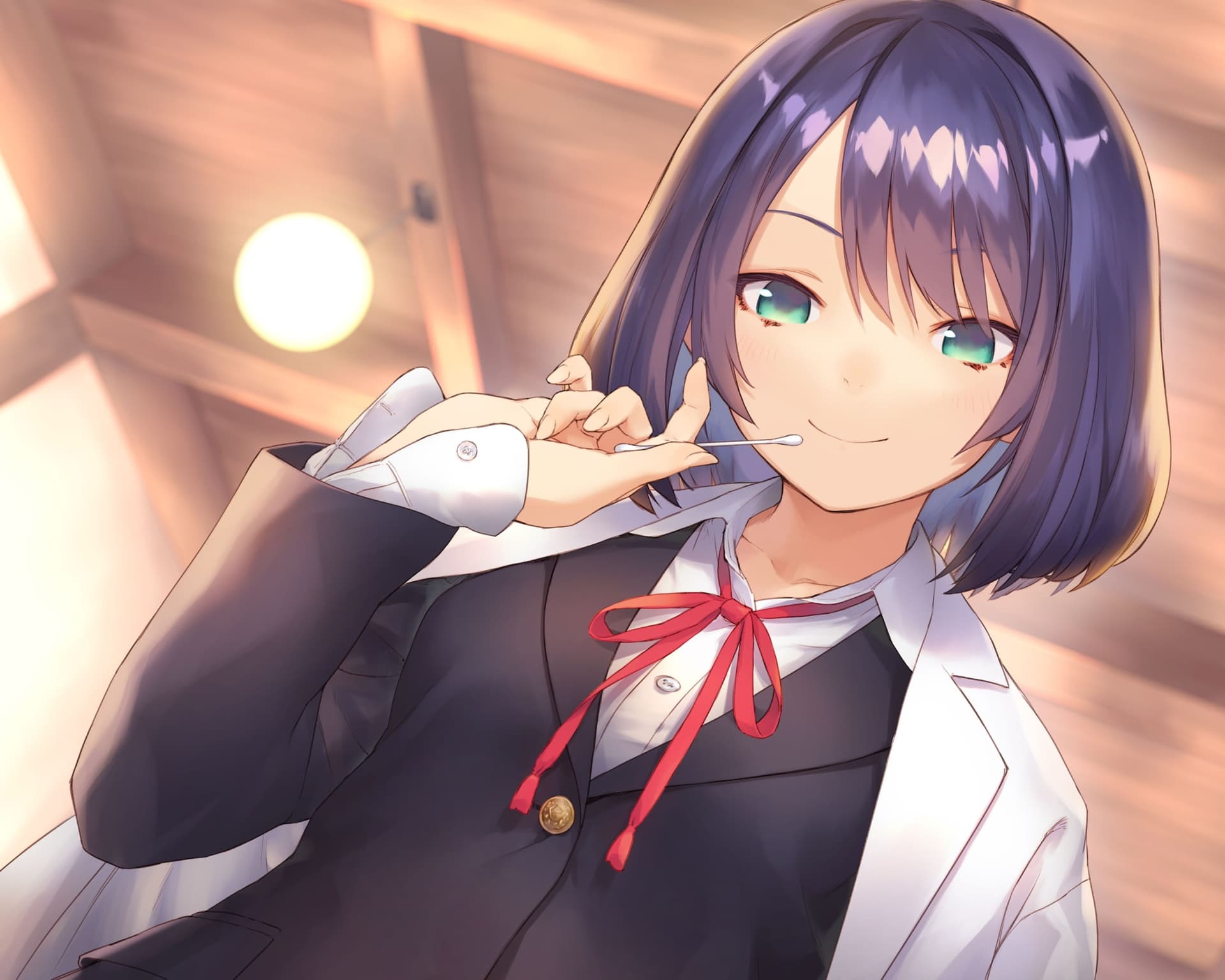 Cafe『Sereno』～癒しを探求する才媛 リケジョ店員と。ハンドミキサー/綿棒耳かき/スライム両耳ケア～～【CV.本多真梨子】 サンプル画像 1