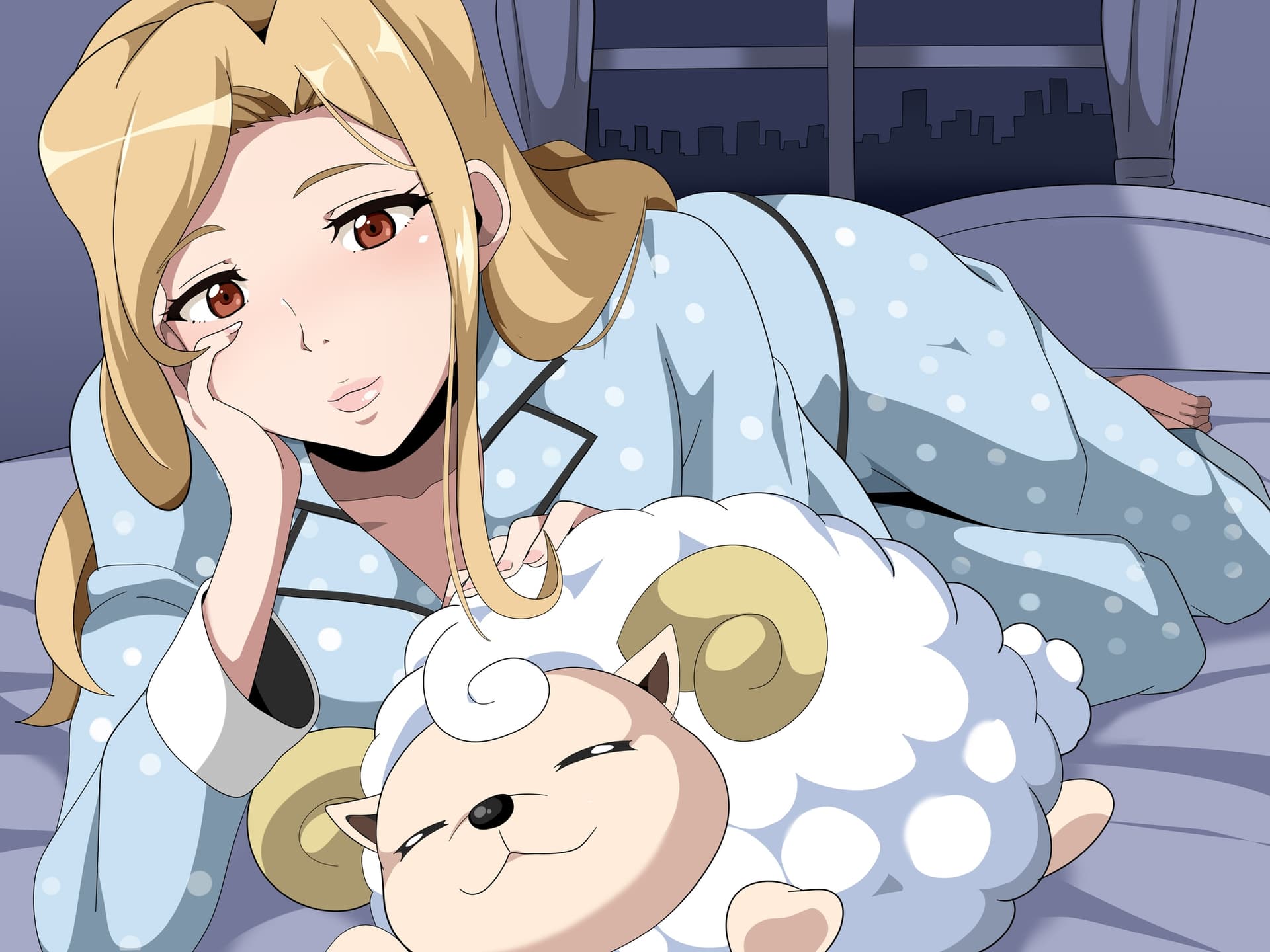 羊を数えるおやすみシリーズ あまあまお姉さん編 サンプル画像 1